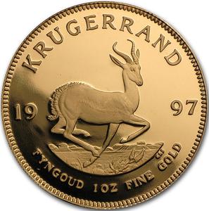 1997 1oz Gold Krugerrand Bullion Coin