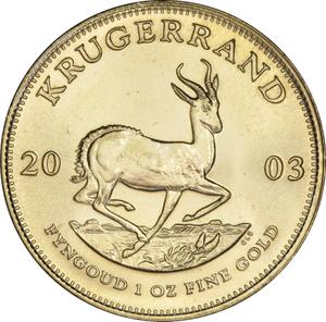 2003 1oz Gold Krugerrand Bullion Coin