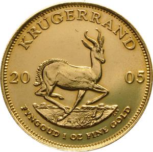 2005 1oz Gold Krugerrand Bullion Coin