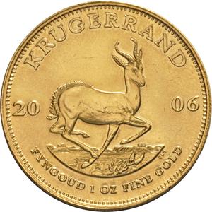 2006 1oz Gold Krugerrand Bullion Coin