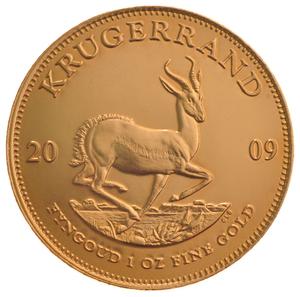 2009 1oz Gold Krugerrand Bullion Coin