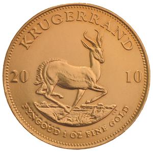 2010 1oz Gold Krugerrand Bullion Coin