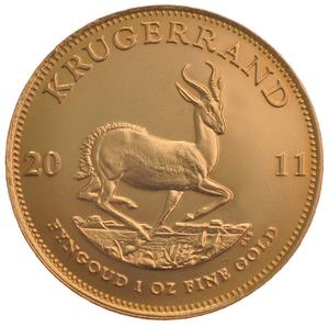 2011 1oz Gold Krugerrand Bullion Coin