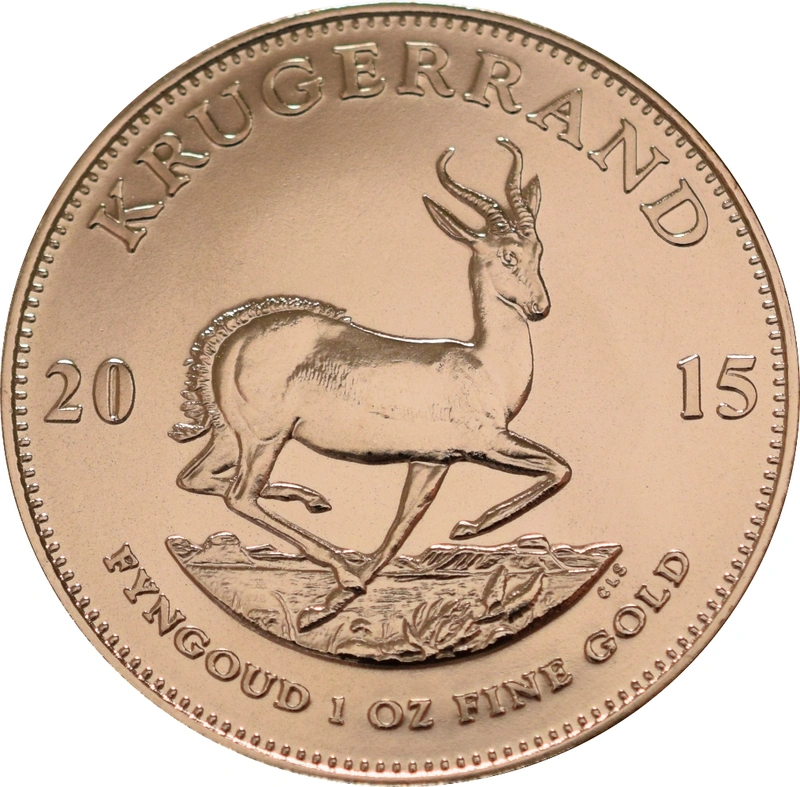 2015 1oz Gold Krugerrand Bullion Coin