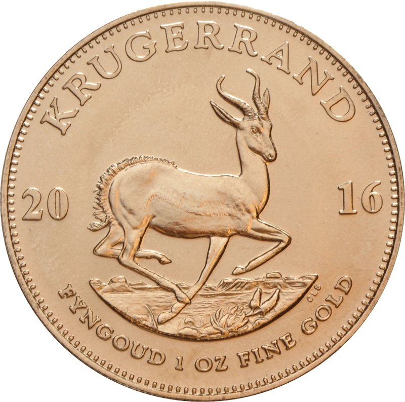 2016 1oz Gold Krugerrand Bullion Coin