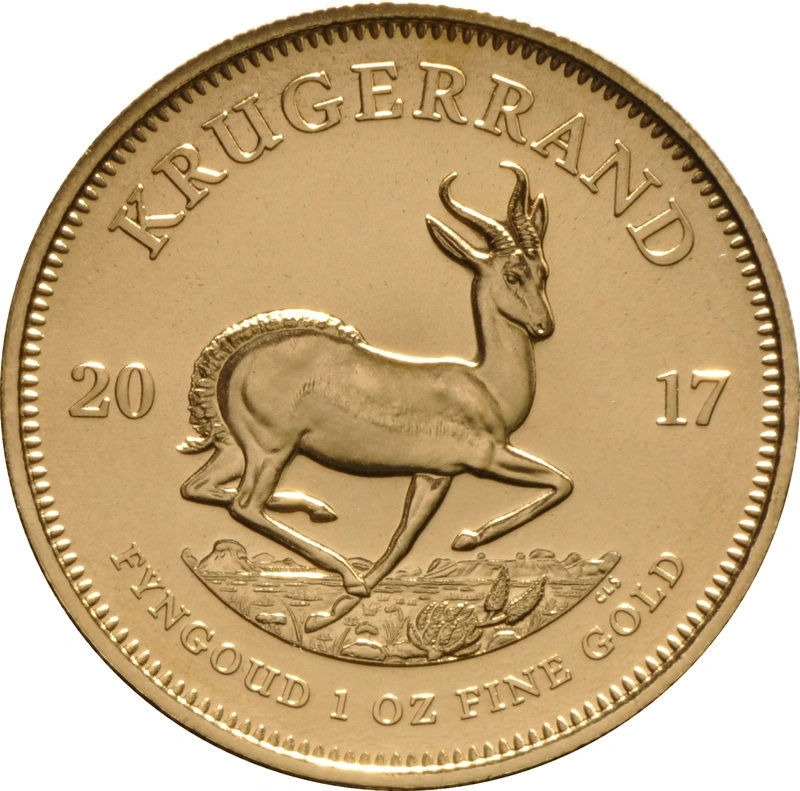 2017 1oz Gold Krugerrand Bullion Coin