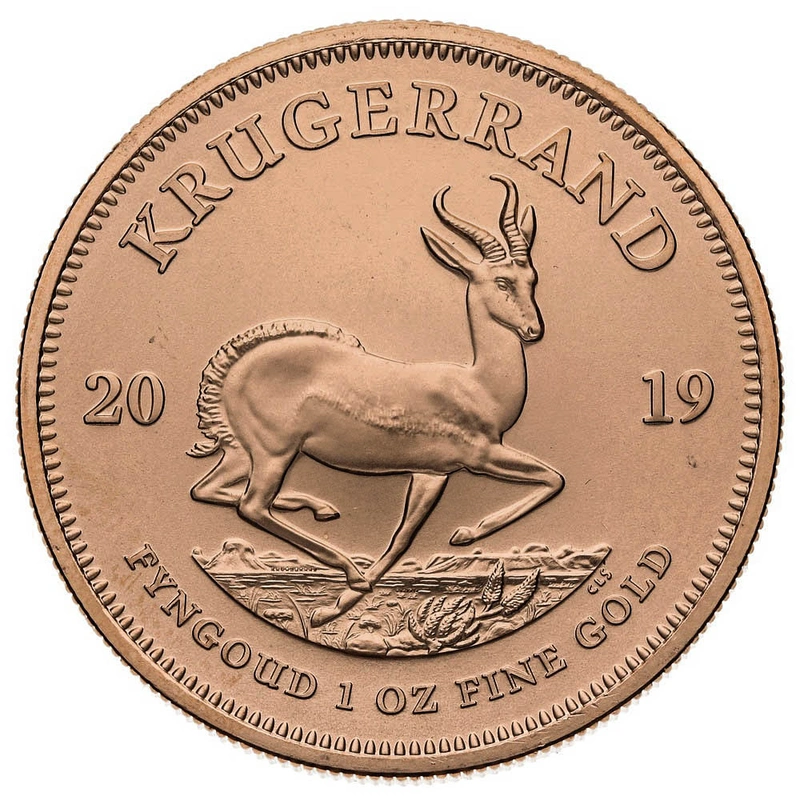2019 1oz Gold Krugerrand Bullion Coin