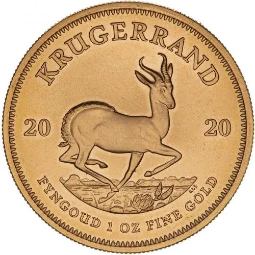 2020 1oz Gold Krugerrand Bullion Coin