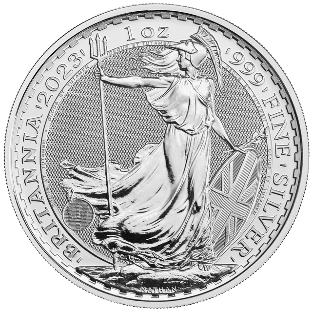 2023 1oz Silver Britannia Bullion Coin