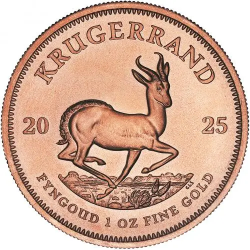 2025 1oz Gold Krugerrand Bullion Coin