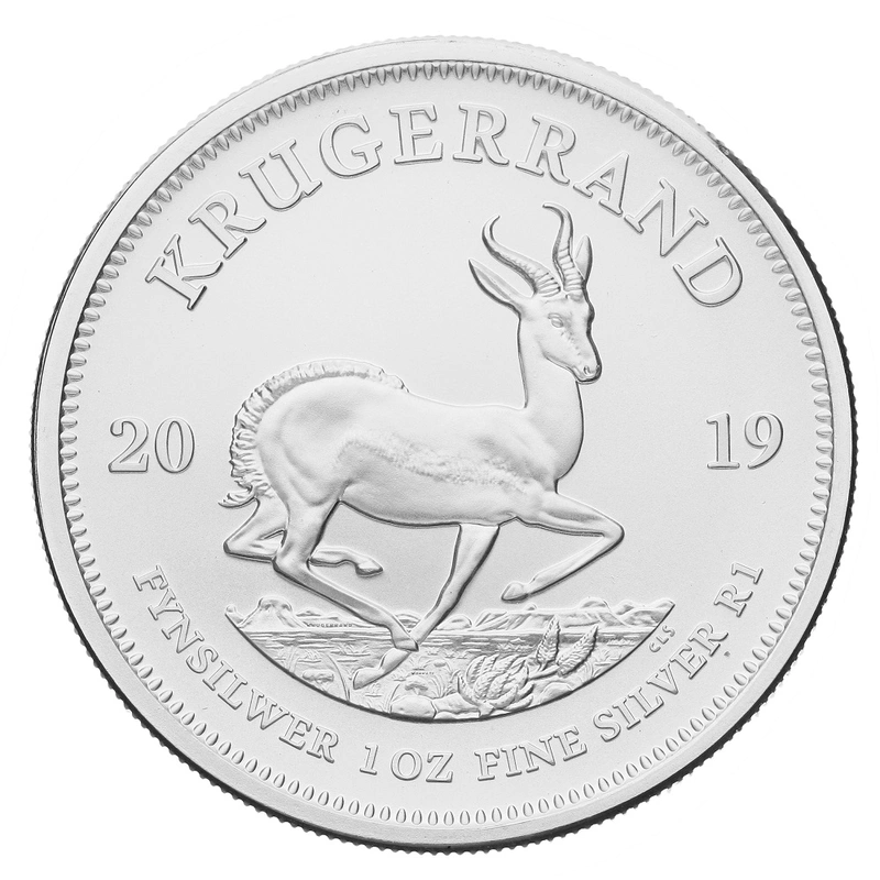 2019 1oz Silver Krugerrand Bullion Coin