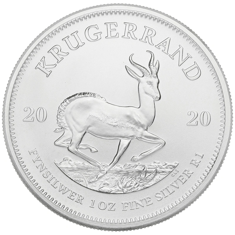 2020 1oz Silver Krugerrand Bullion Coin