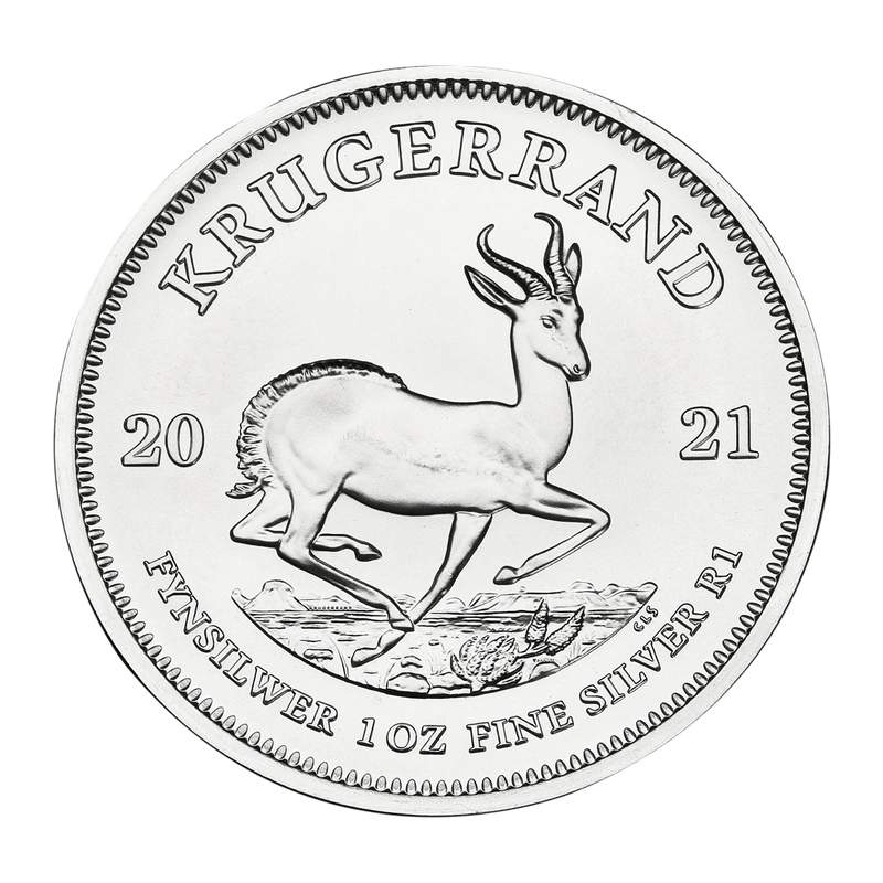 2021 1oz Silver Krugerrand Bullion Coin