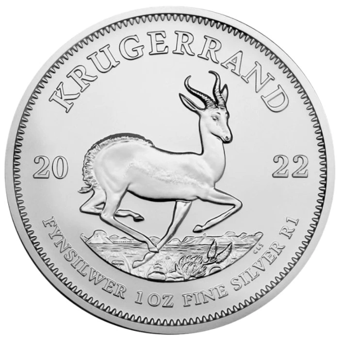 2022 1oz Silver Krugerrand Bullion Coin