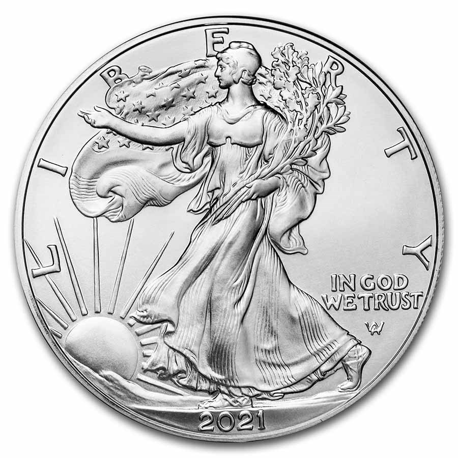 2021 1oz Silver American Eagle Bullion Coin