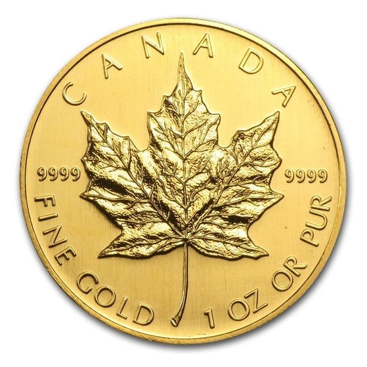 2005 1oz Gold Maple Leaf Bullion Coin