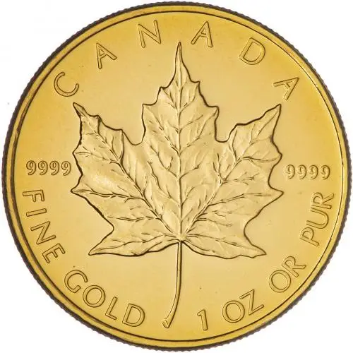 2010 1oz Gold Maple Leaf Bullion Coin