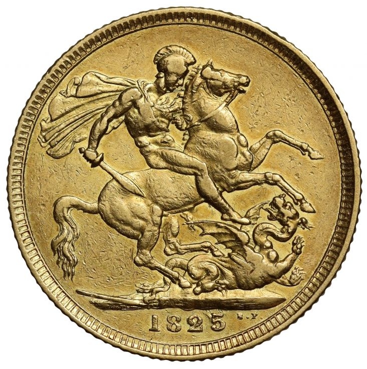 Royal Arms shield Sovereign