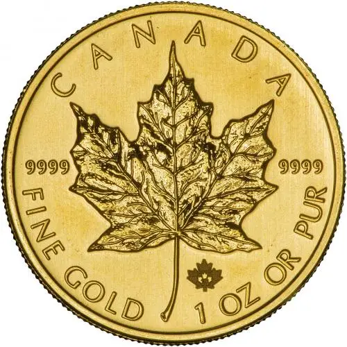 2013 1oz Gold Maple Leaf Bullion Coin