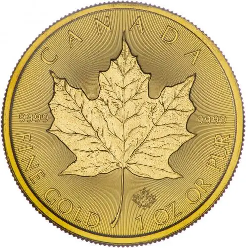 2017 1oz Gold Maple Leaf Bullion Coin