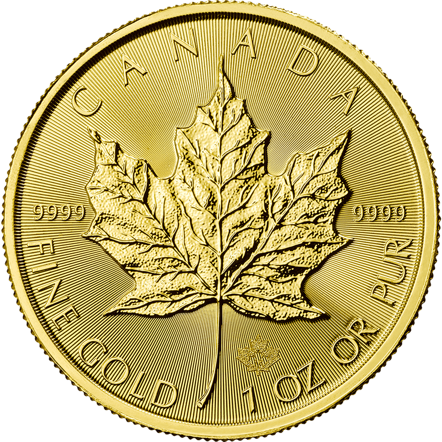 2018 1oz Gold Maple Leaf Bullion Coin