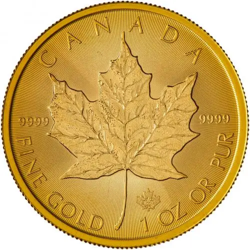 2020 1oz Gold Maple Leaf Bullion Coin