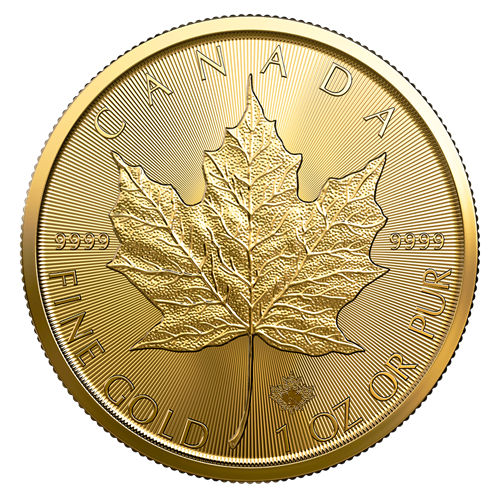 2023 1oz Gold Maple Leaf Bullion Coin