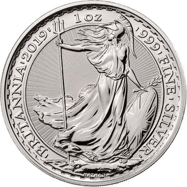 2019 1oz Silver Britannia Bullion Coin
