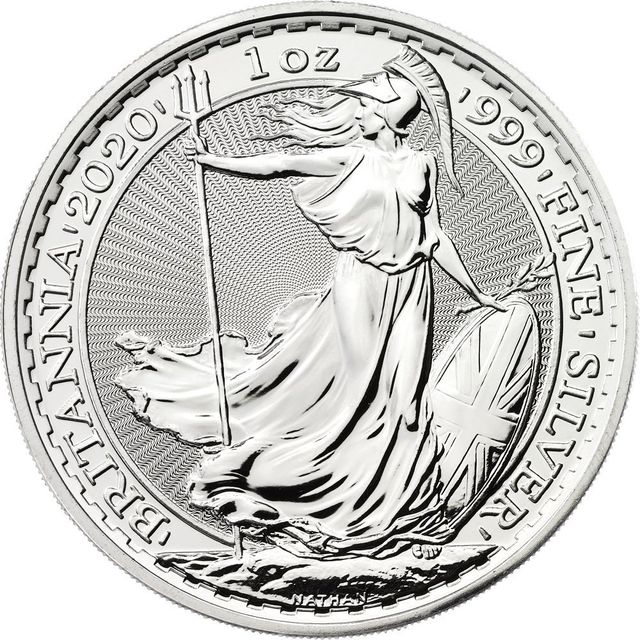 2020 1oz Silver Britannia Bullion Coin