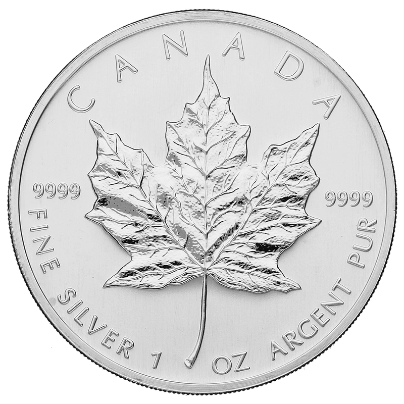 2005 1oz Silver Maple Leaf Bullion Coin