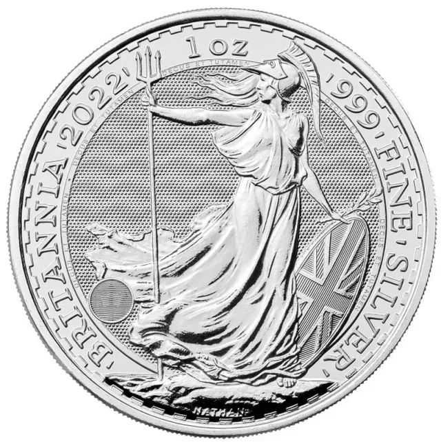 2022 1oz Silver Britannia Bullion Coin