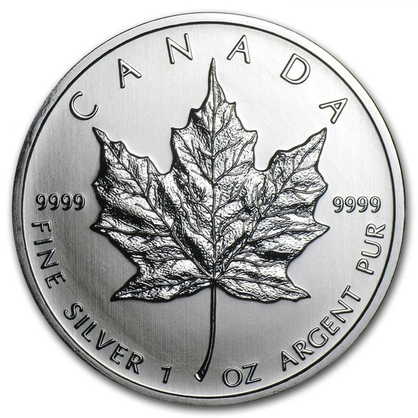 2009 1oz Silver Maple Leaf Bullion Coin
