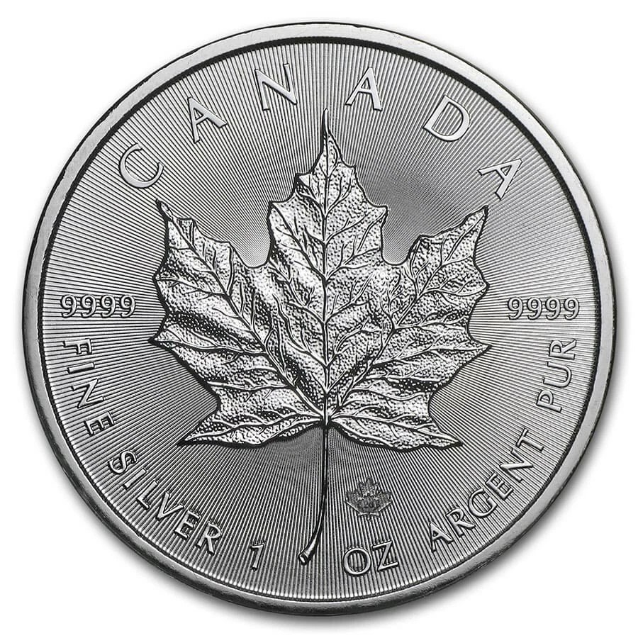2011 1oz Silver Maple Leaf Bullion Coin