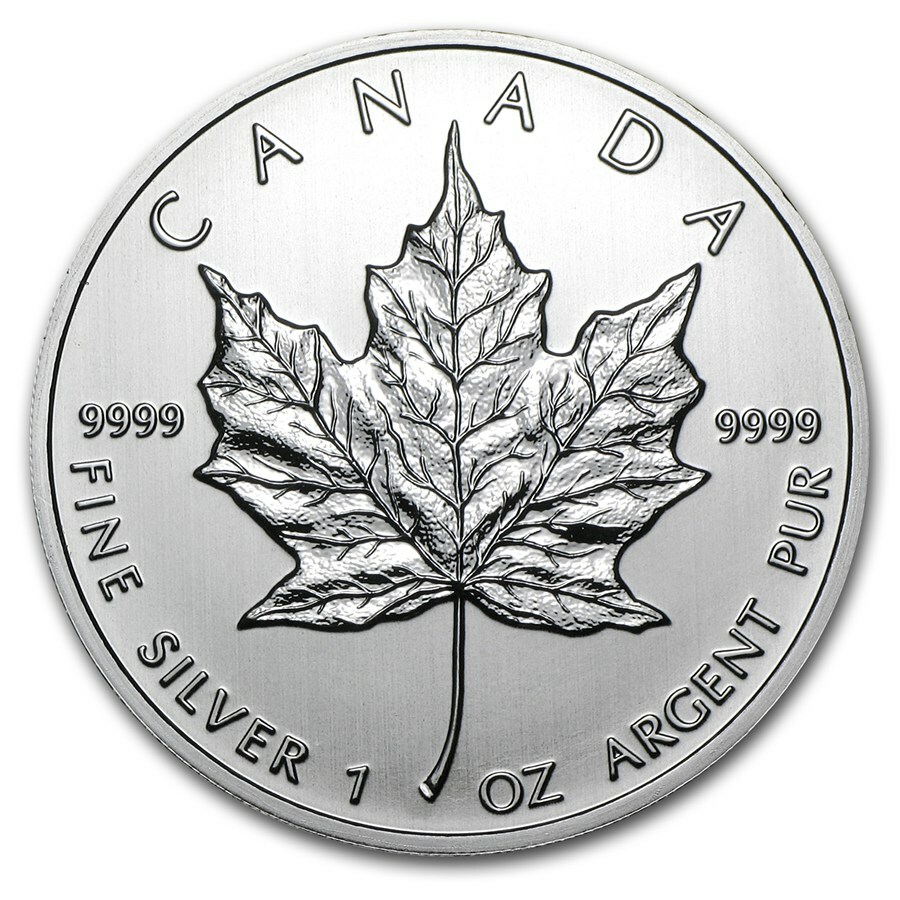 2013 1oz Silver Maple Leaf Bullion Coin