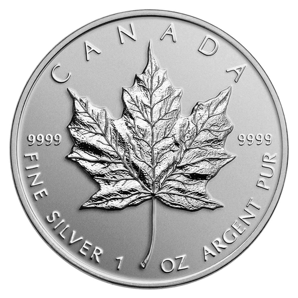 2014 1oz Silver Maple Leaf Bullion Coin