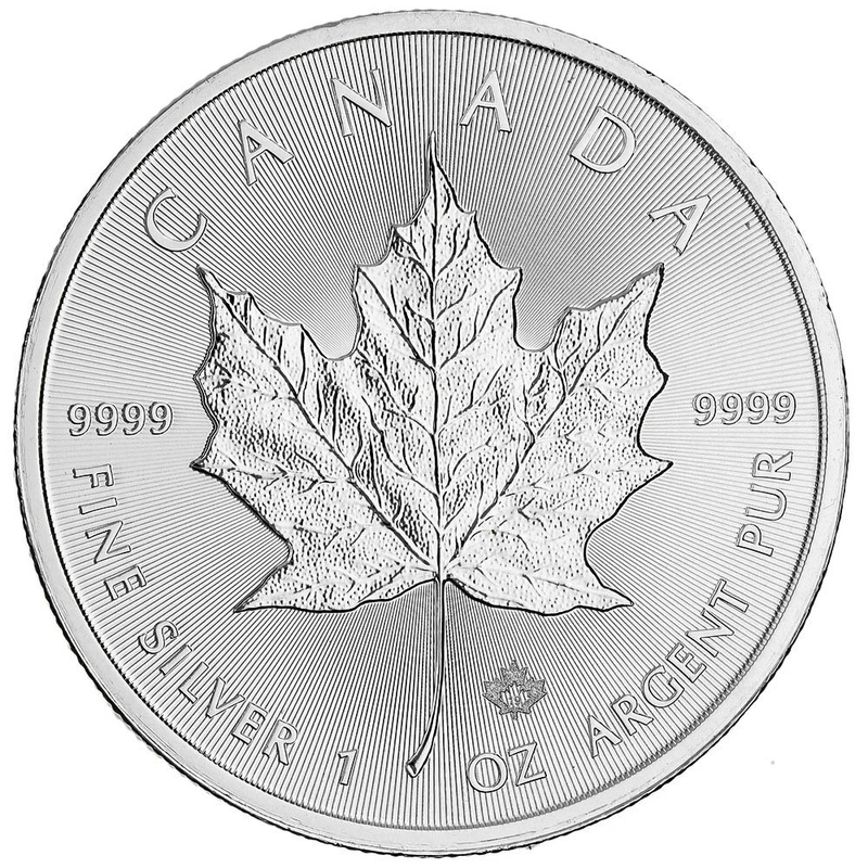 2019 1oz Silver Maple Leaf Bullion Coin