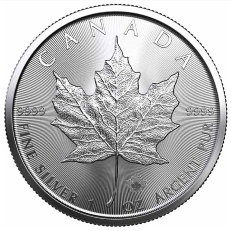 2022 1oz Silver Maple Leaf Bullion Coin
