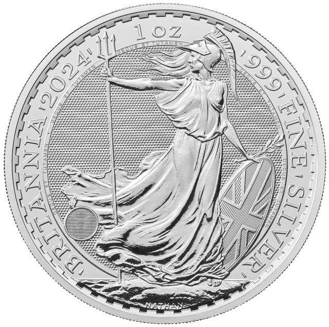 2024 1oz Silver Britannia Bullion Coin