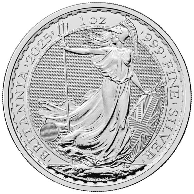 2025 1oz Silver Britannia Bullion Coin