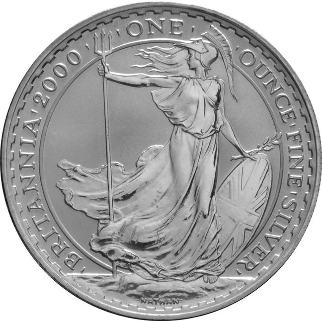 2000 1oz Silver Britannia Bullion Coin
