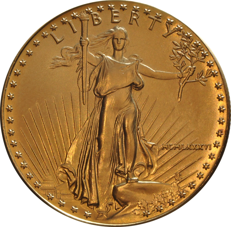 1986 1oz Gold American Eagle Bullion Coin