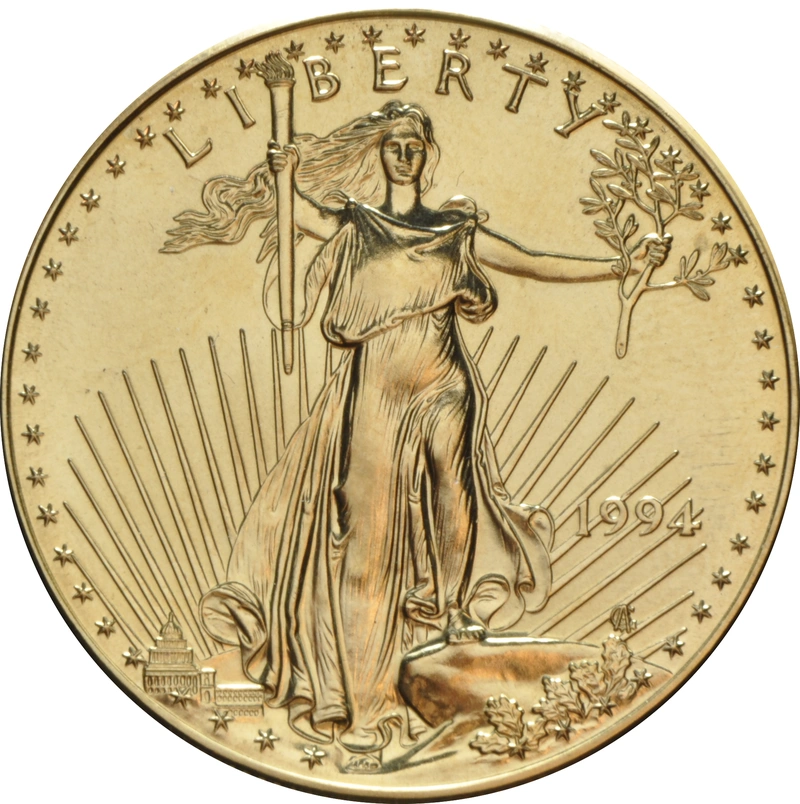 1994 1oz Gold American Eagle Bullion Coin
