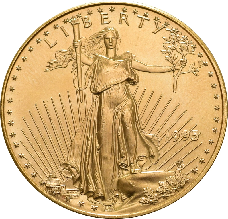 1995 1oz Gold American Eagle Bullion Coin