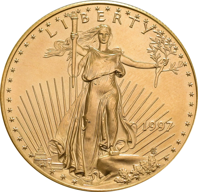 1997 1oz Gold American Eagle Bullion Coin