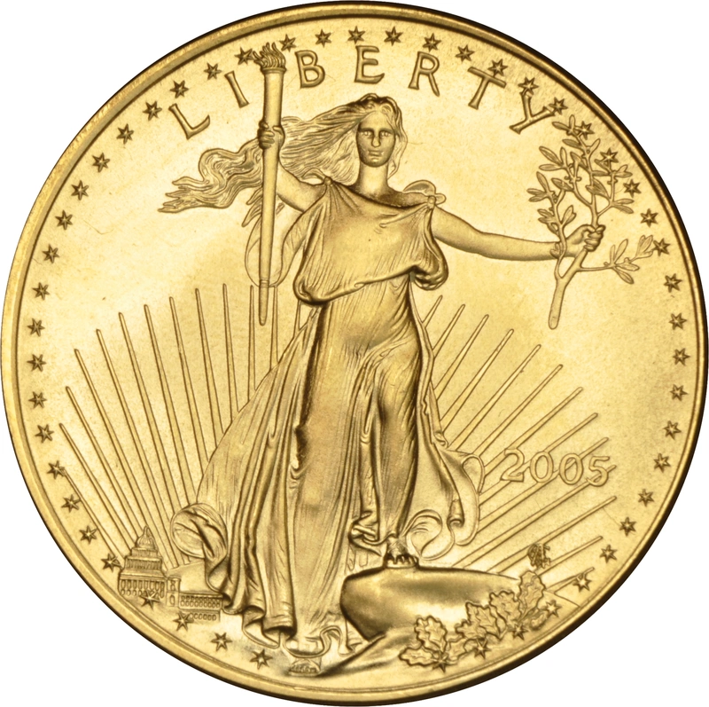 2005 1oz Gold American Eagle Bullion Coin