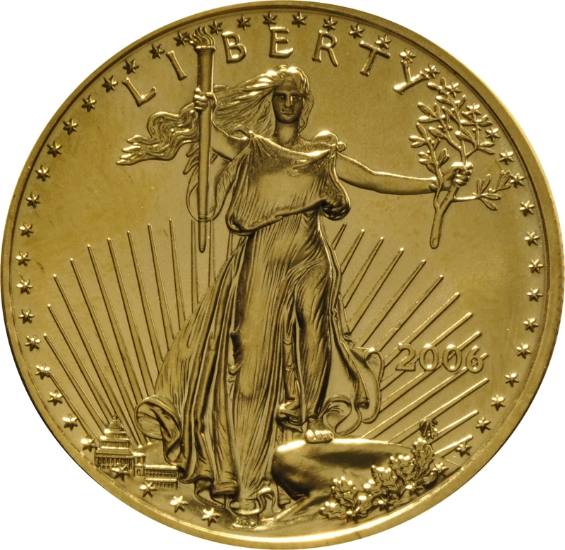 2006 1oz Gold American Eagle Bullion Coin