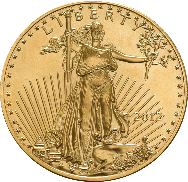 2012 1oz Gold American Eagle Bullion Coin