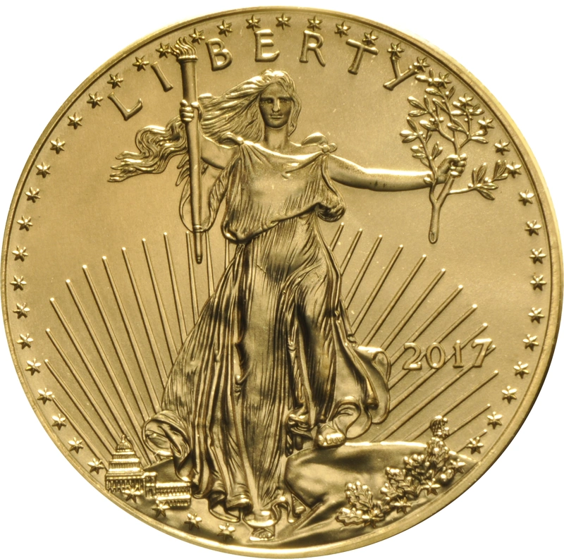 2017 1oz Gold American Eagle Bullion Coin