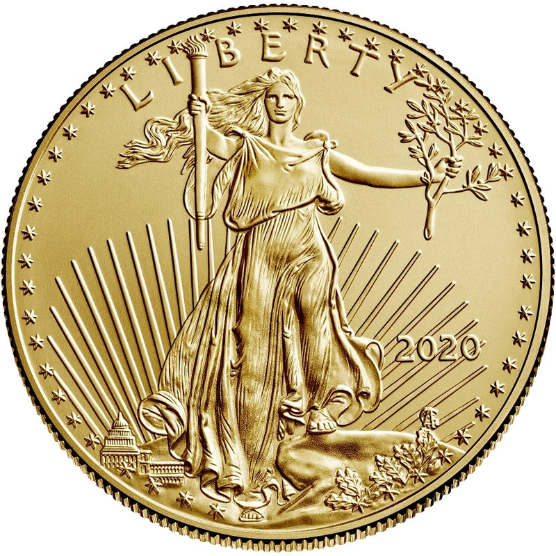 2020 1oz Gold American Eagle Bullion Coin