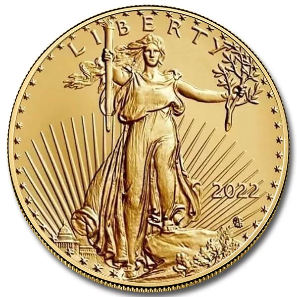 2022 1oz Gold American Eagle Bullion Coin